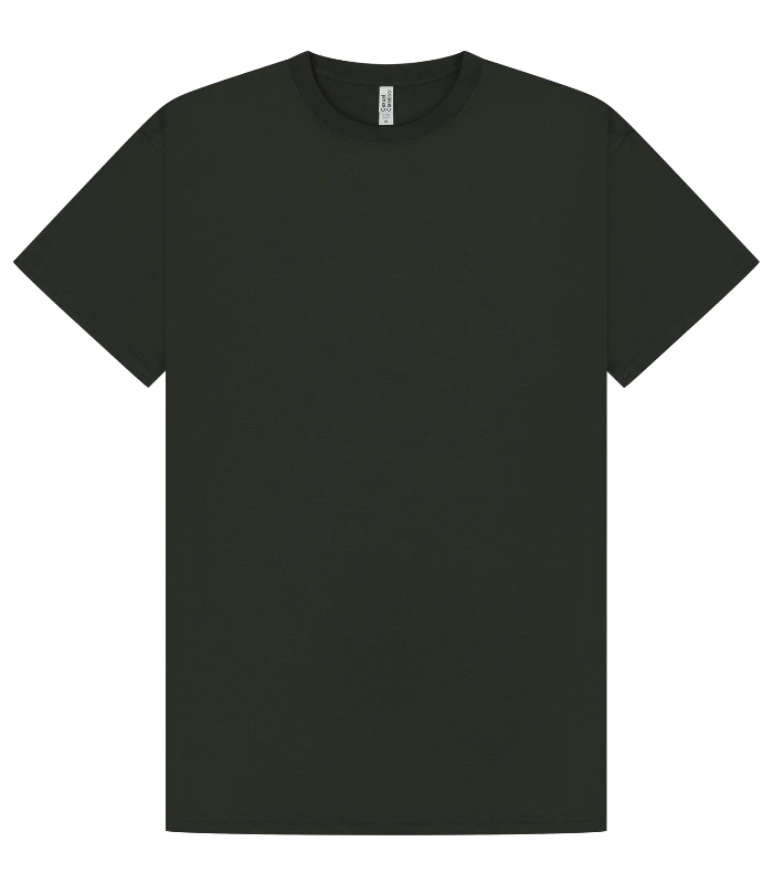 Casual Classics Casual Classic Organic Ringspun 150 Regular Tee in Forest Green