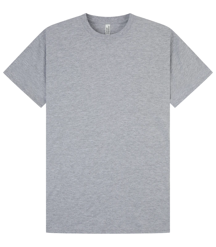 Casual Classics Casual Classic Organic Ringspun 150 Regular Tee in Heather