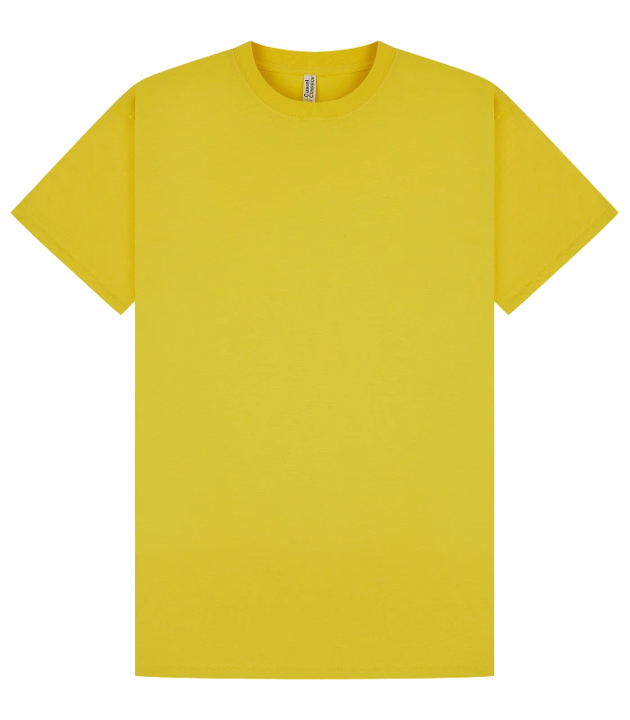 Casual Classics Casual Classic Organic Ringspun 150 Regular Tee in Yellow