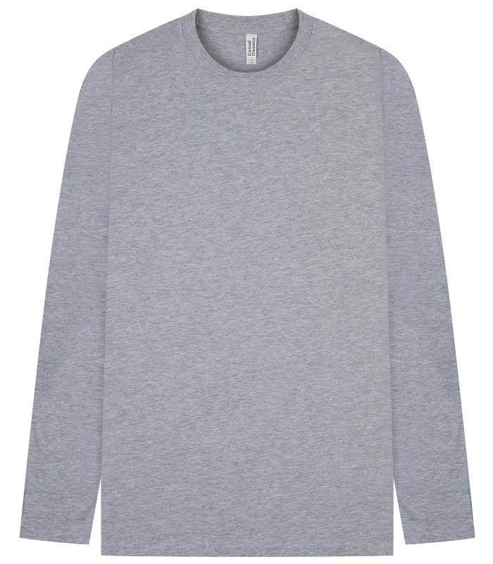 Casual Classics Casual Classic Ringspun 150 Regular L/S Tee in Heather