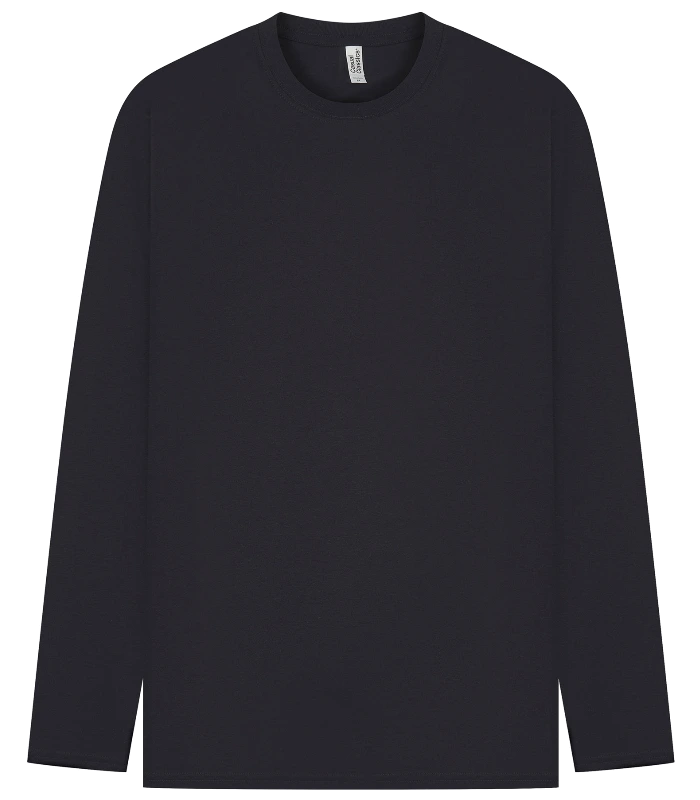 Casual Classics Casual Classic Ringspun 150 Regular L/S Tee in Navy