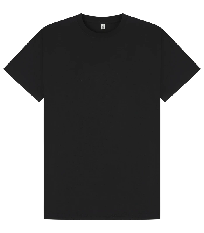 Casual Classics Casual Premium Ringspun 180 Regular Tee in Black