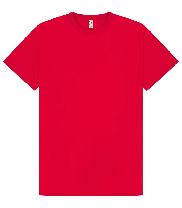 Casual Classics Casual Premium Ringspun 180 Regular Tee in Red