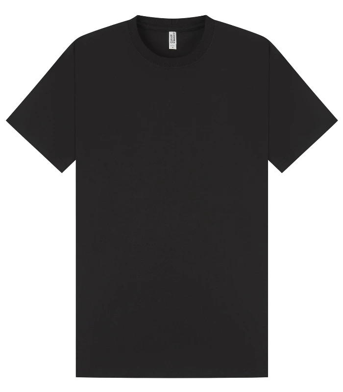 Casual Classics Casual Supreme Organic Combed 220 Regular Tee in Black