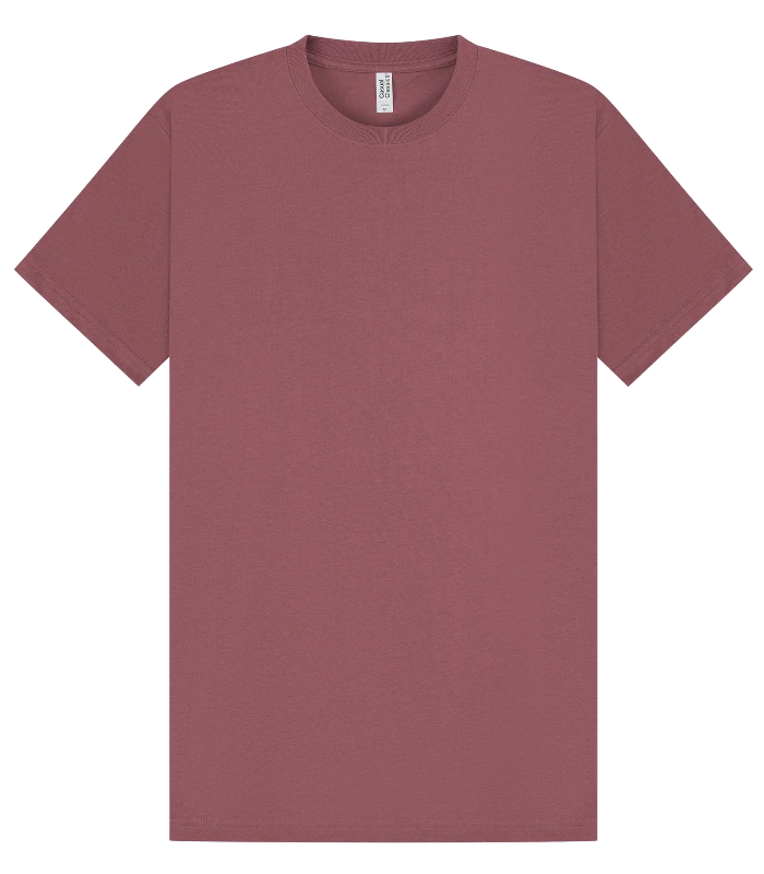 Casual Classics Casual Supreme Organic Combed 220 Regular Tee in Mauve