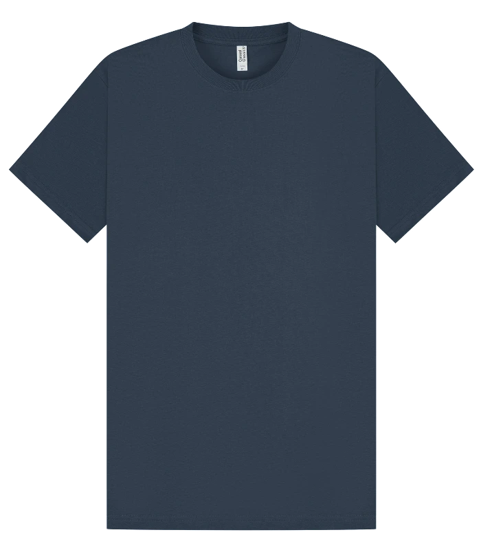 Casual Classics Casual Supreme Organic Combed 220 Regular Tee in Petrol Blue