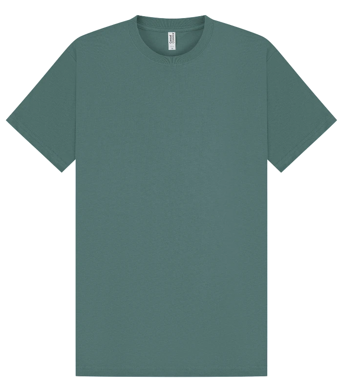 Casual Classics Casual Supreme Organic Combed 220 Regular Tee in Pine Green
