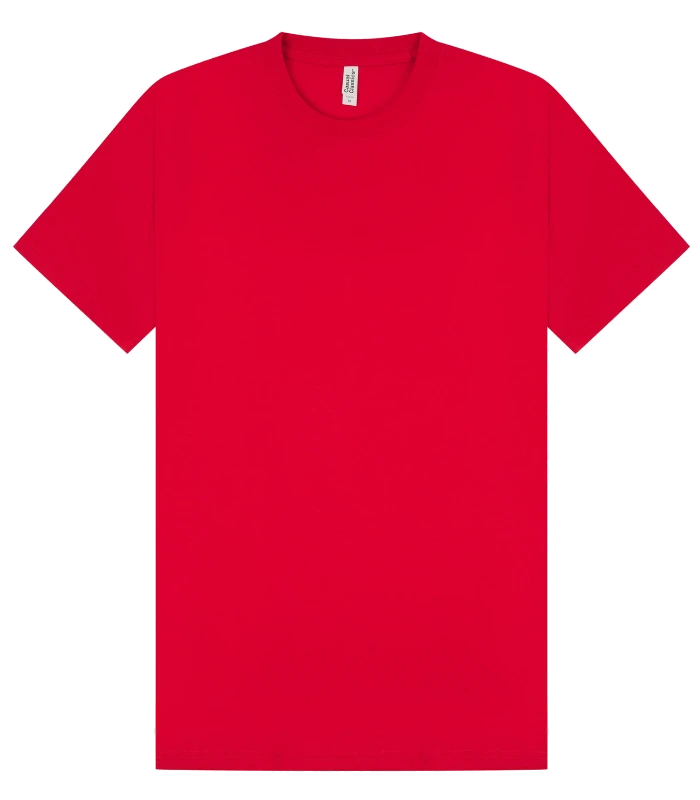 Casual Classics Casual Supreme Organic Combed 220 Regular Tee in Red