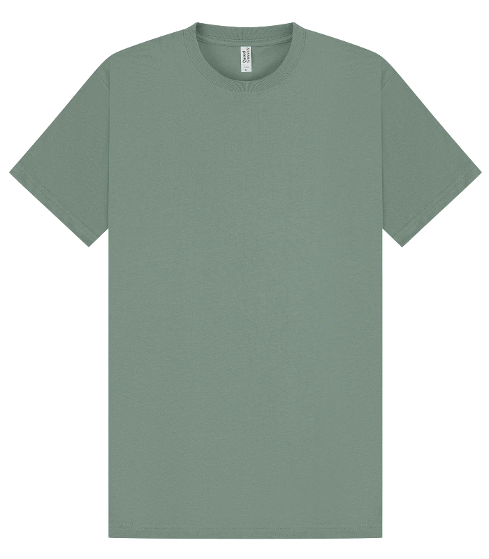 Casual Classics Casual Supreme Organic Combed 220 Regular Tee in Sage