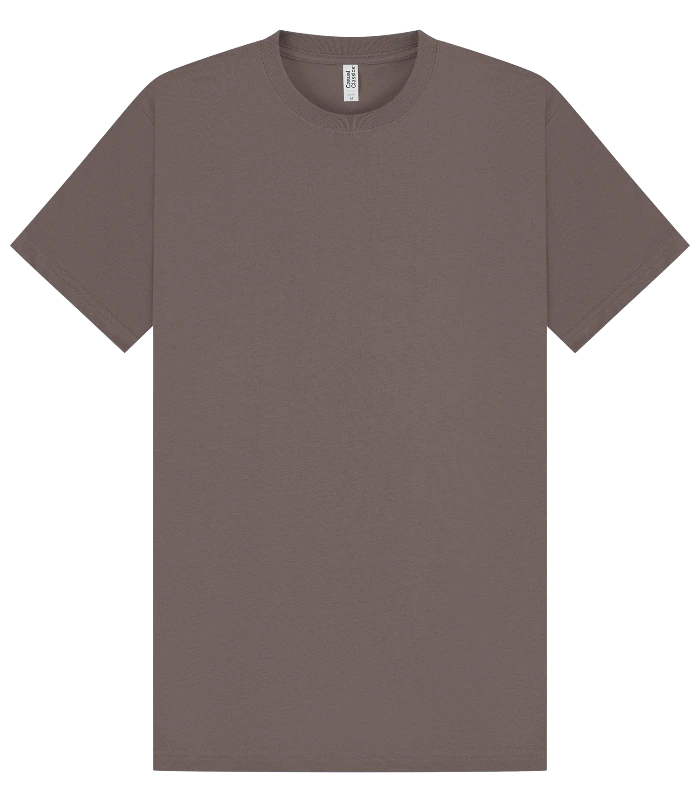Casual Classics Casual Supreme Organic Combed 220 Regular Tee in Taupe