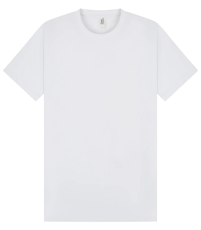Casual Classics Casual Supreme Organic Combed 220 Regular Tee in White