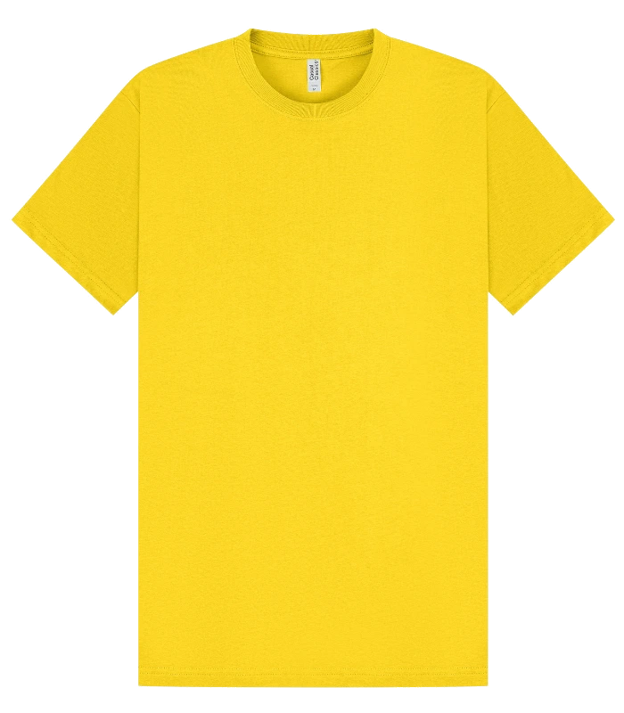 Casual Classics Casual Supreme Organic Combed 220 Regular Tee in Yellow