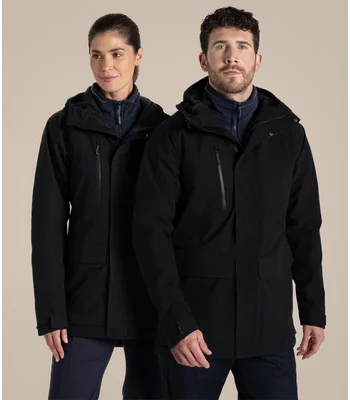 Craghoppers Craghoppers Expert Kiwi Pro Stretch Long Jacket in Dark Navy