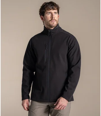 Craghoppers Craghoppers Expert Kiwi Three Layer Soft Shell Jacket in Black