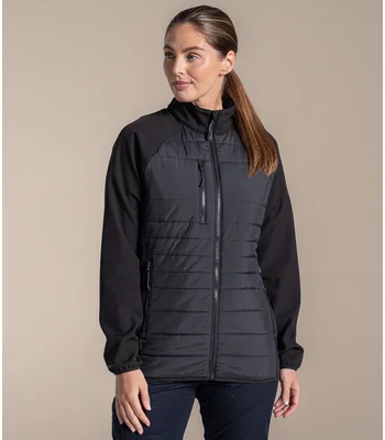 Craghoppers Craghoppers Expert Ladies Compress Lite Hybrid Jacket in Black