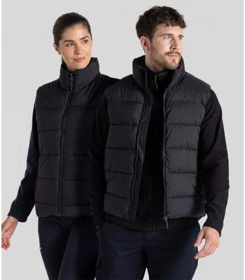Craghoppers Craghoppers Expert Unisex Winter Padded Bodywarmer in Black