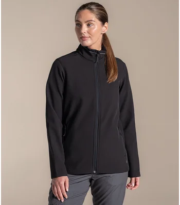 Craghoppers Craghoppers Expert Ladies Basecamp ll Soft Shell Jacket in Black