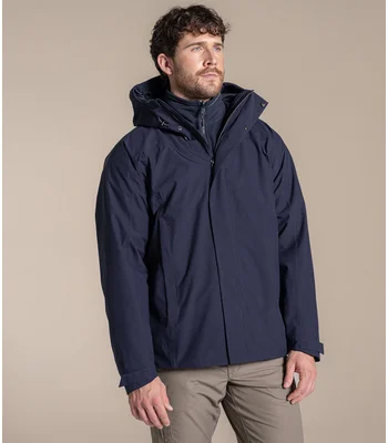 Craghoppers Craghoppers Expert Basecamp 3-in-1 Jacket in Black