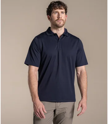 Craghoppers Craghoppers Expert Basecamp Wicking Polo Shirt in Black