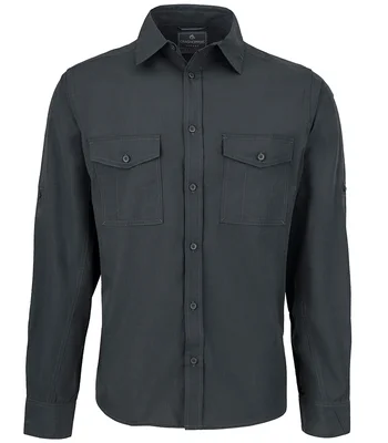 Craghoppers Craghoppers Expert Kiwi Long Sleeve Shirt in Carbon Grey