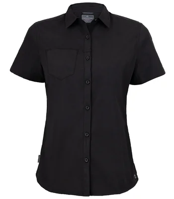 Craghoppers Craghoppers Expert Ladies Kiwi Short Sleeve Shirt in Black