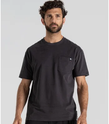 Craghoppers Craghoppers Workwear Wakefield Pocket T-Shirt in Carbon Grey