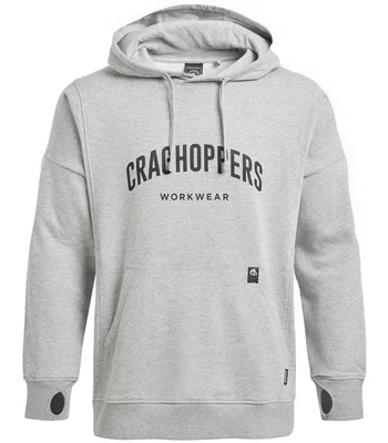 Craghoppers Craghoppers Workwear Oulston Hoodie in Soft Grey Marl