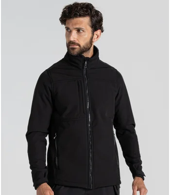 Craghoppers Craghoppers Workwear Whitby Soft Shell Jacket in Black