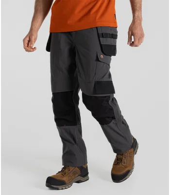 Craghoppers Craghoppers Workwear Sheffield Holster Trousers in Carbon Grey/Black
