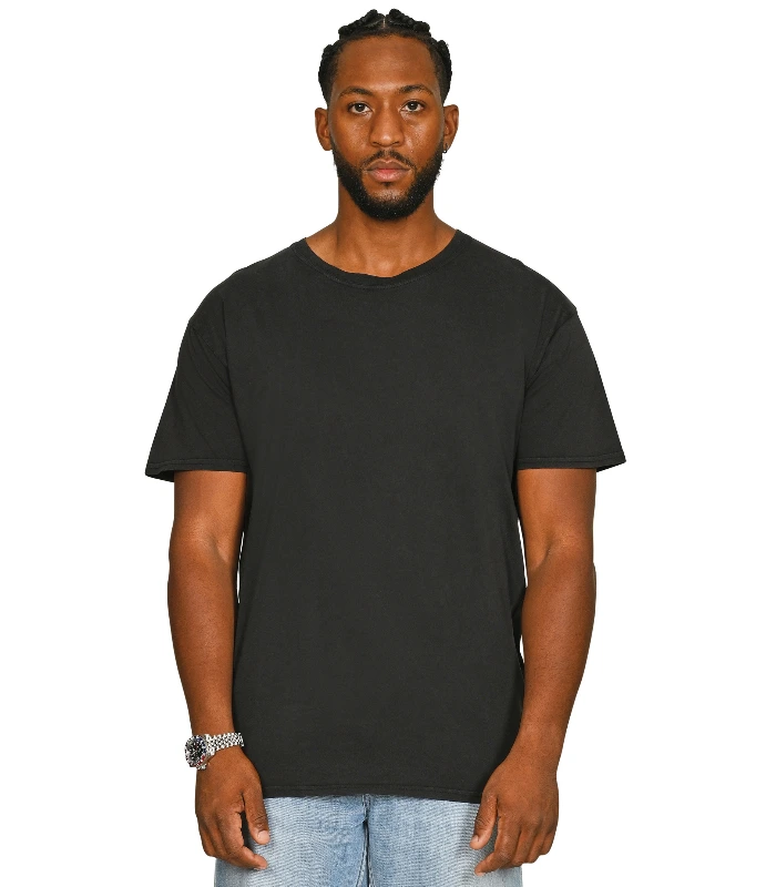 Casual Classics Casual Core Ringspun 150 Acid Regular Tee in Acid Black