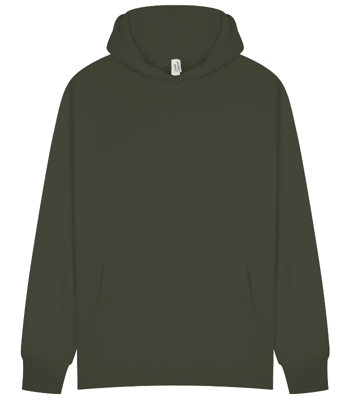 Casual Classics Casual Core Combed 280 Regular Hood in Khaki Olive
