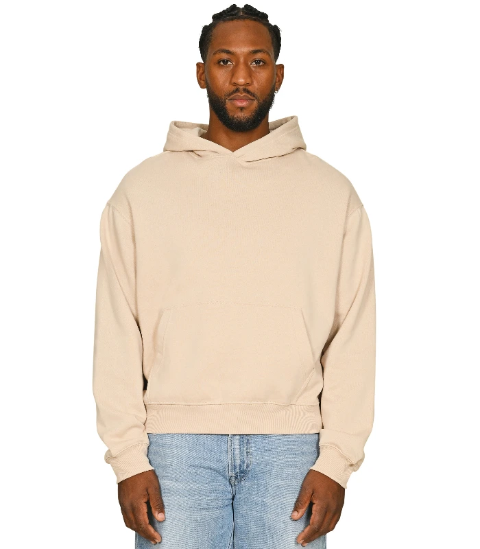 Casual Classics Casual Core Combed 280 Boxy Oversize Hood in Charcoal