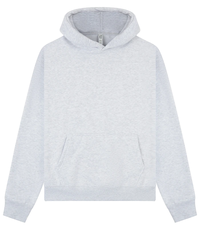 Casual Classics Casual Premium Combed 330 Boxy Oversize Hood Tall in Ash Grey
