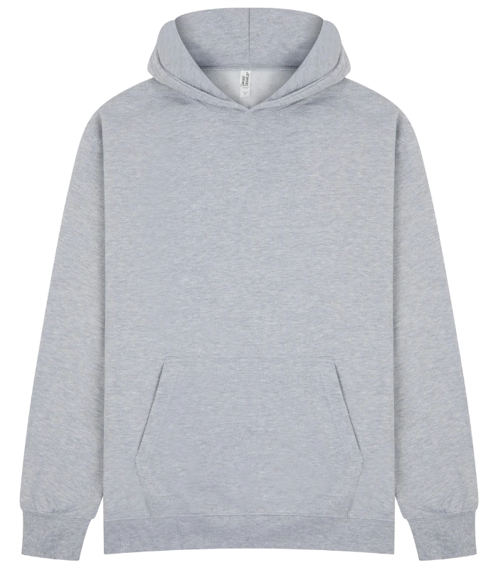Casual Classics Casual Core Combed 280 Oversize Hood in Heather Grey