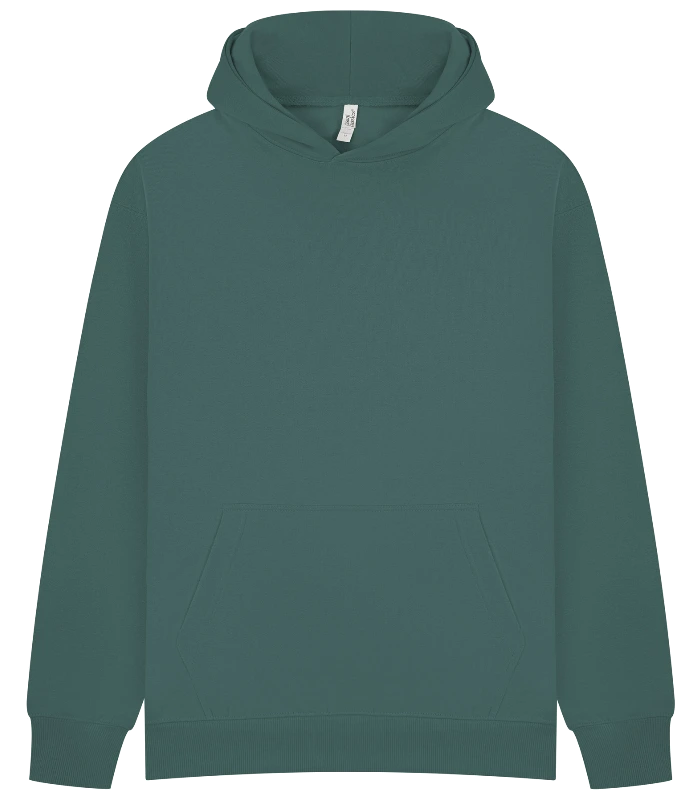 Casual Classics Casual Core Combed 280 Oversize Hood in Pine Green