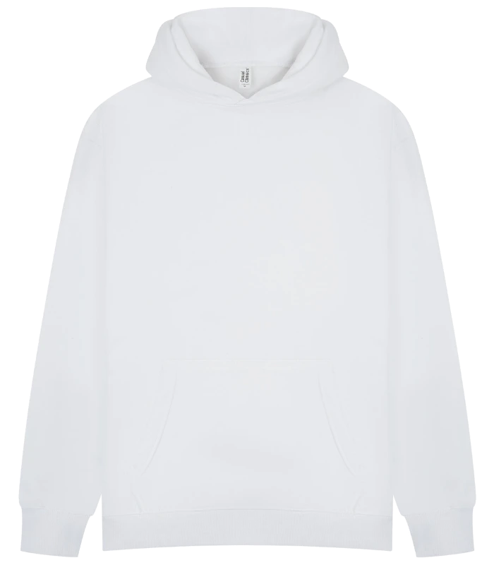 Casual Classics Casual Core Combed 280 Oversize Hood in White