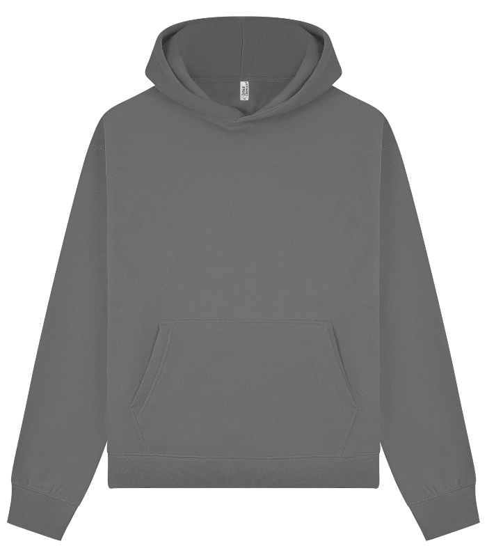 Casual Classics Casual Premium Combed 330 Oversize Hood in Charcoal