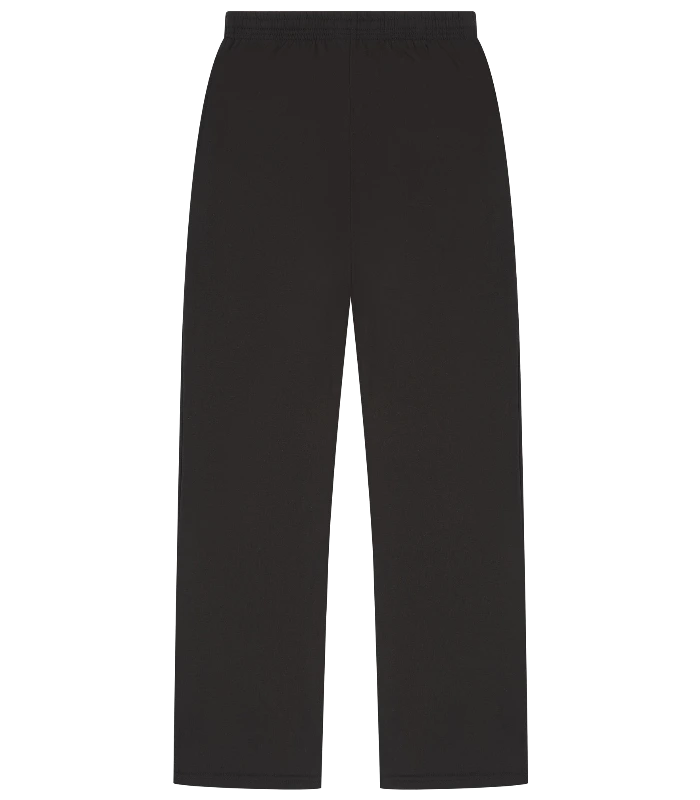 Casual Classics Casual Core Combed 280 Regular Split Hem Jogpant in Black