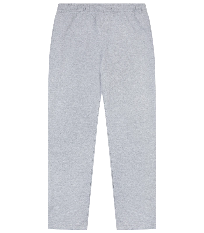Casual Classics Casual Core Combed 280 Regular Split Hem Jogpant in Heather Grey