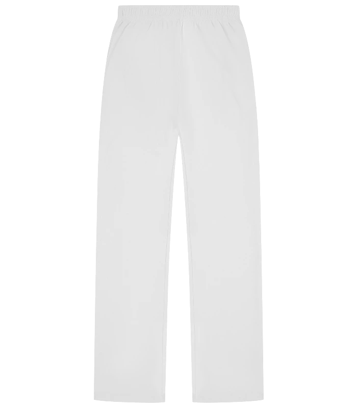 Casual Classics Casual Core Combed 280 Regular Split Hem Jogpant in White