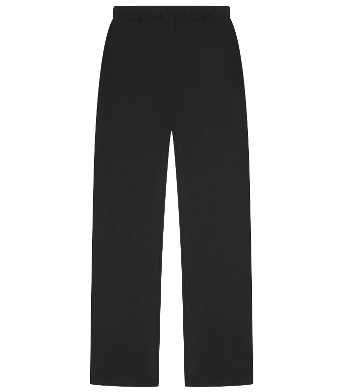 Casual Classics Casual Core Combed 280 Regular Split Hem Jogpant Tall in Black
