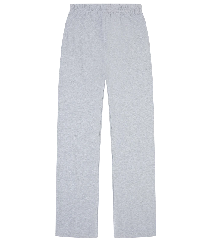 Casual Classics Casual Core Combed 280 Regular Split Hem Jogpant Tall in Heather Grey