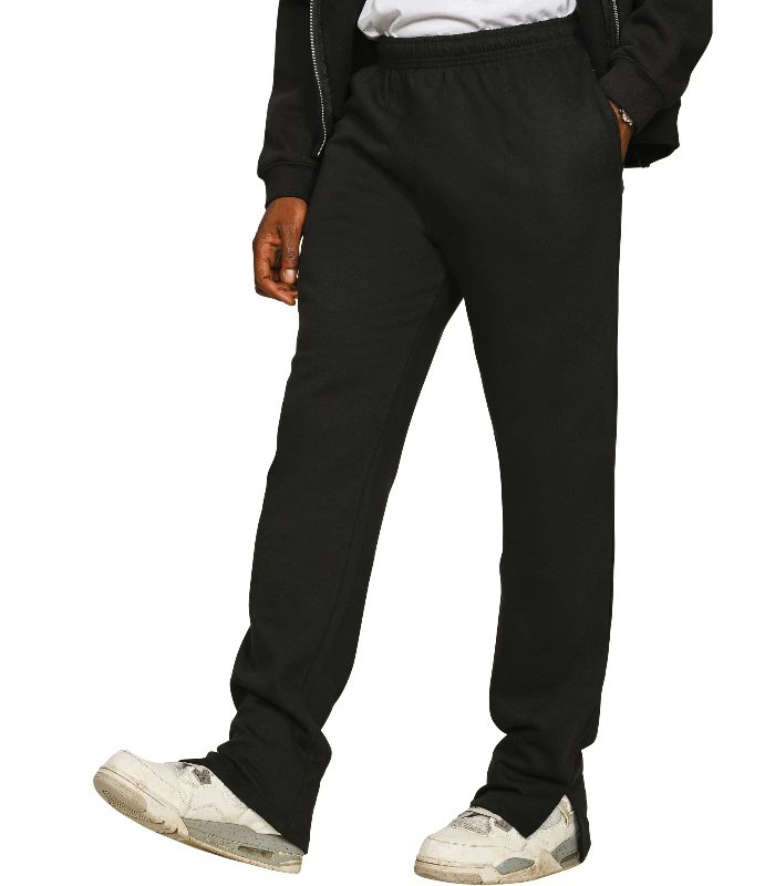 Casual Classics Casual Core Combed 280 Regular Split Hem Jogpant Tall in Ecru
