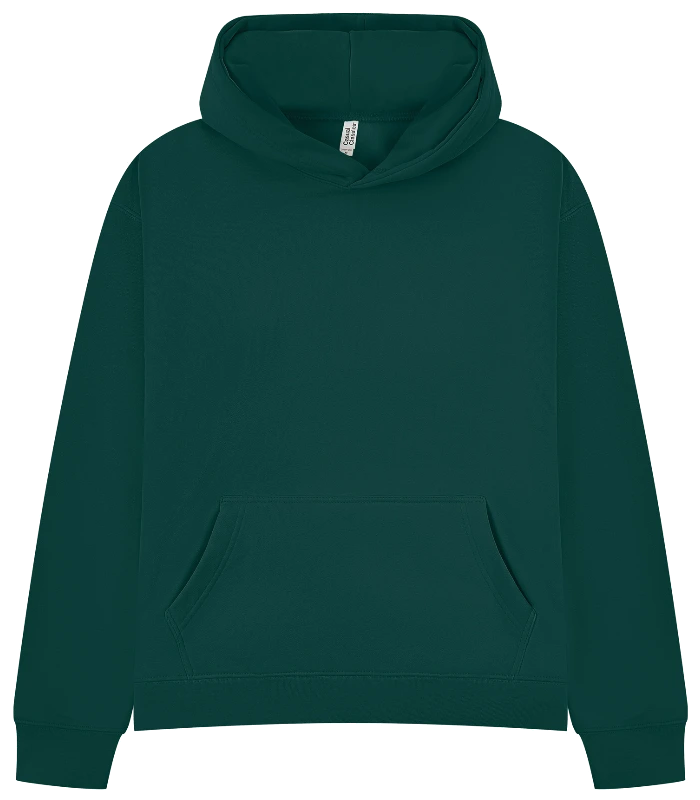 Casual Classics Casual Premium Combed 450 Boxy Oversize Hood in Rainforest