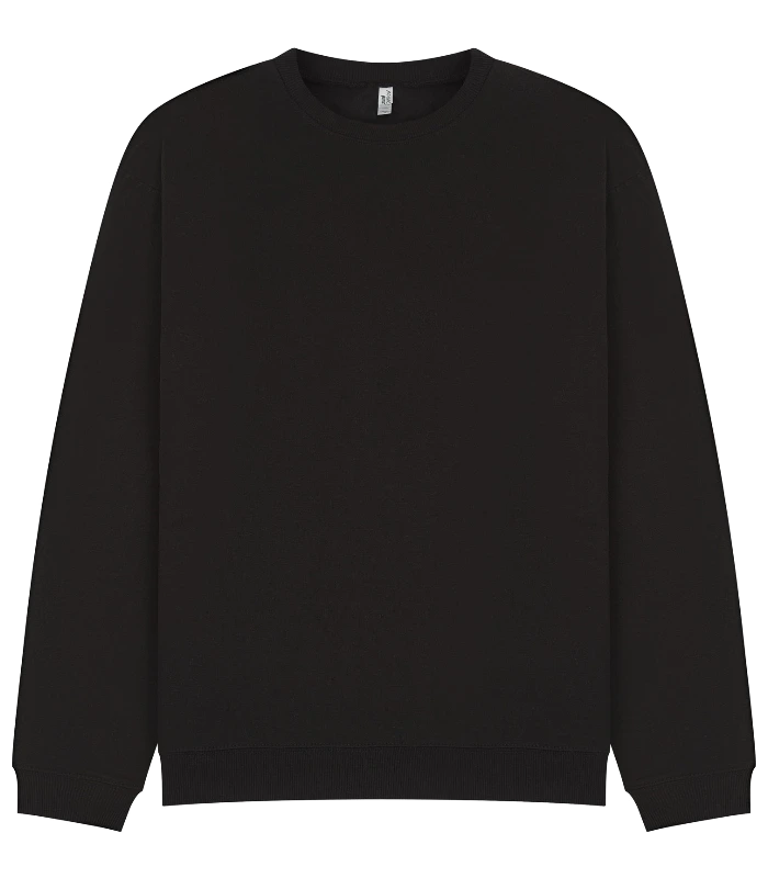 Casual Classics Casual Core Combed 280 Oversize Sweat in Black