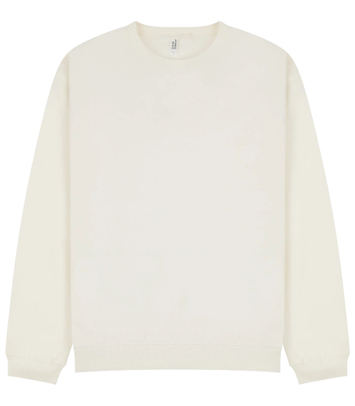 Casual Classics Casual Core Combed 280 Oversize Sweat in Ecru