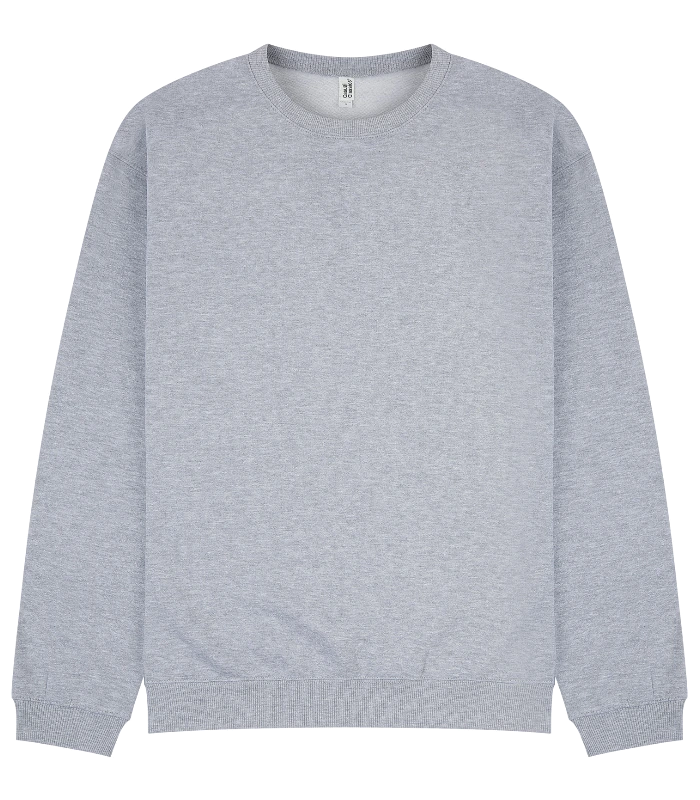 Casual Classics Casual Core Combed 280 Oversize Sweat in Heather Grey
