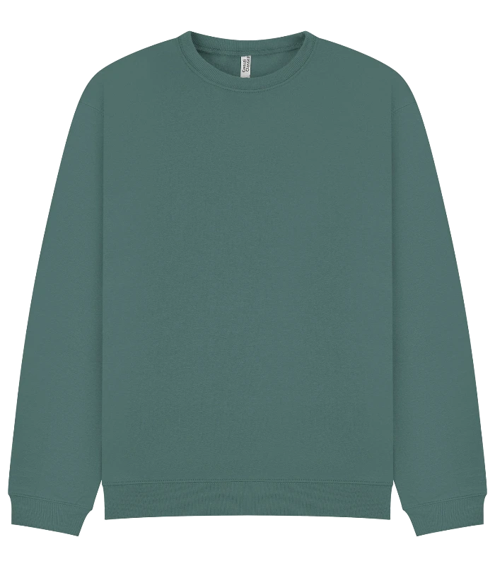Casual Classics Casual Core Combed 280 Oversize Sweat in Pine Green