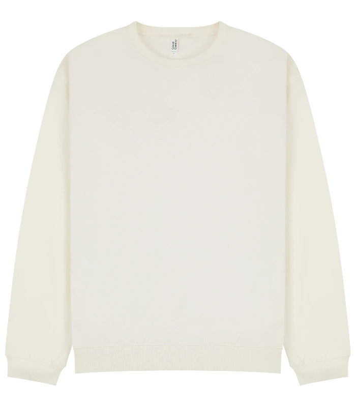 Casual Classics Casual Core Combed 280 Oversize Sweat Tall in Ecru