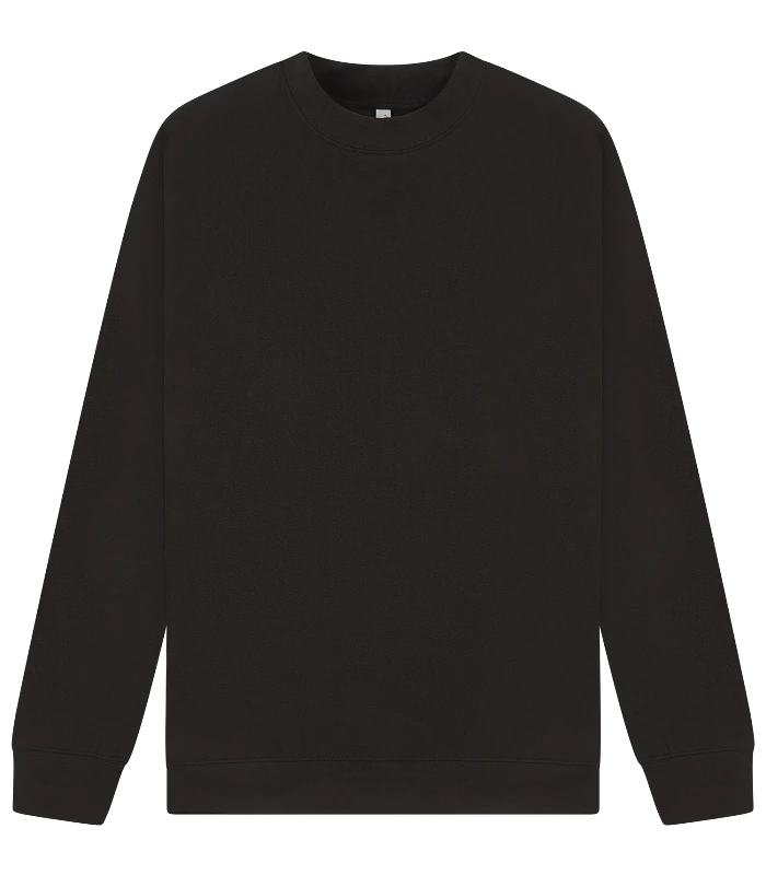 Casual Classics Casual Premium Combed 330 Oversize Extended Neck Sweat Tall in Black